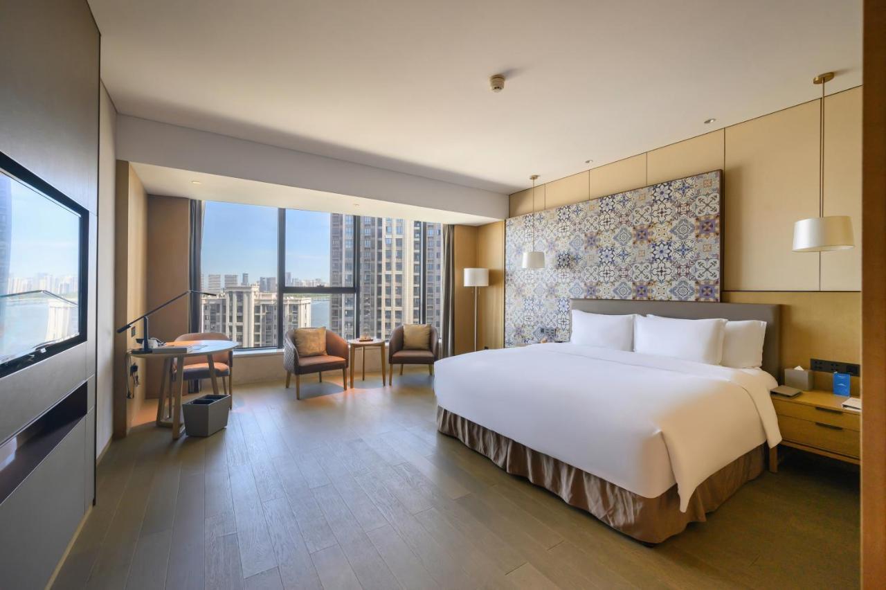 Hotel Wyndham Grand Plaza Royale Yuzhou Xiamen Wuyuan Bay Extérieur photo