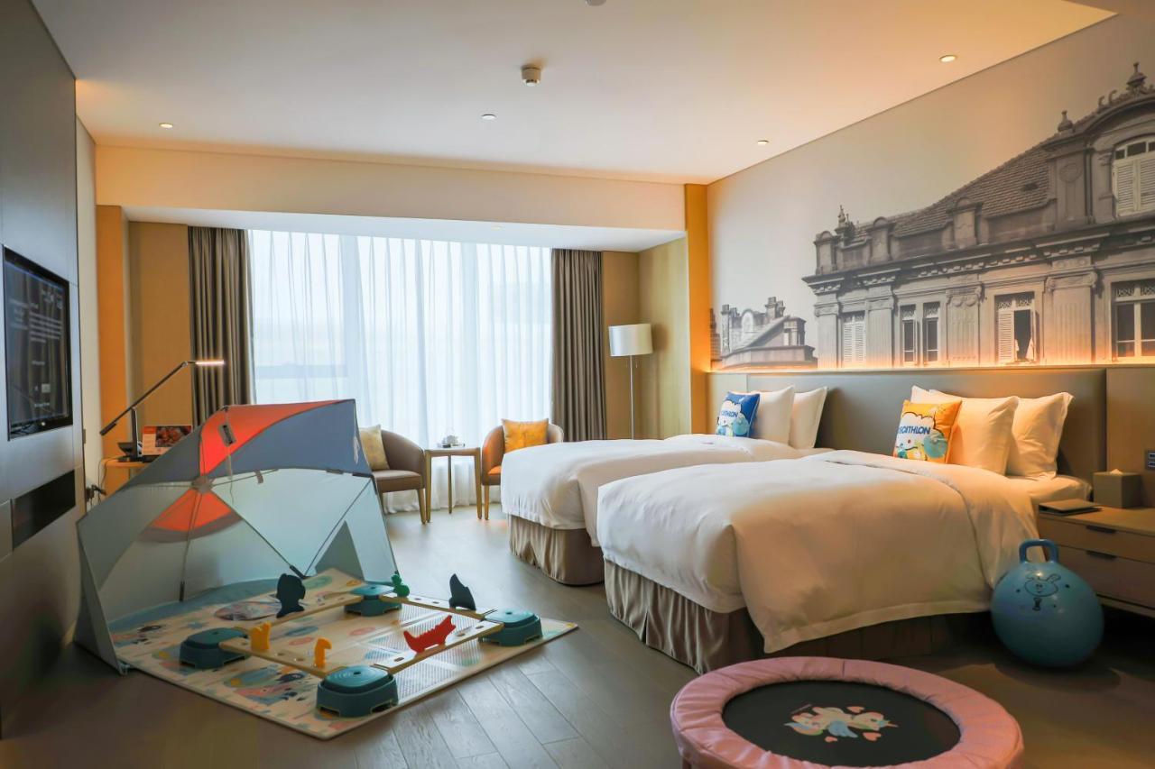 Hotel Wyndham Grand Plaza Royale Yuzhou Xiamen Wuyuan Bay Extérieur photo