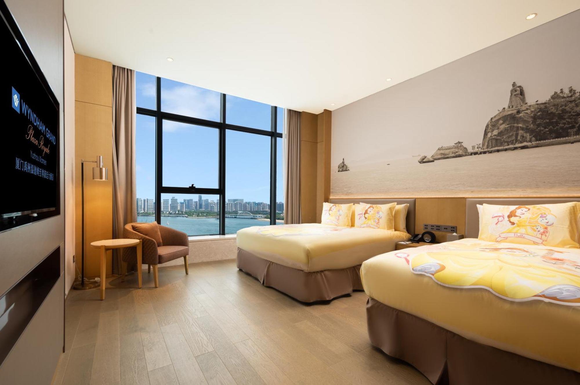 Hotel Wyndham Grand Plaza Royale Yuzhou Xiamen Wuyuan Bay Extérieur photo