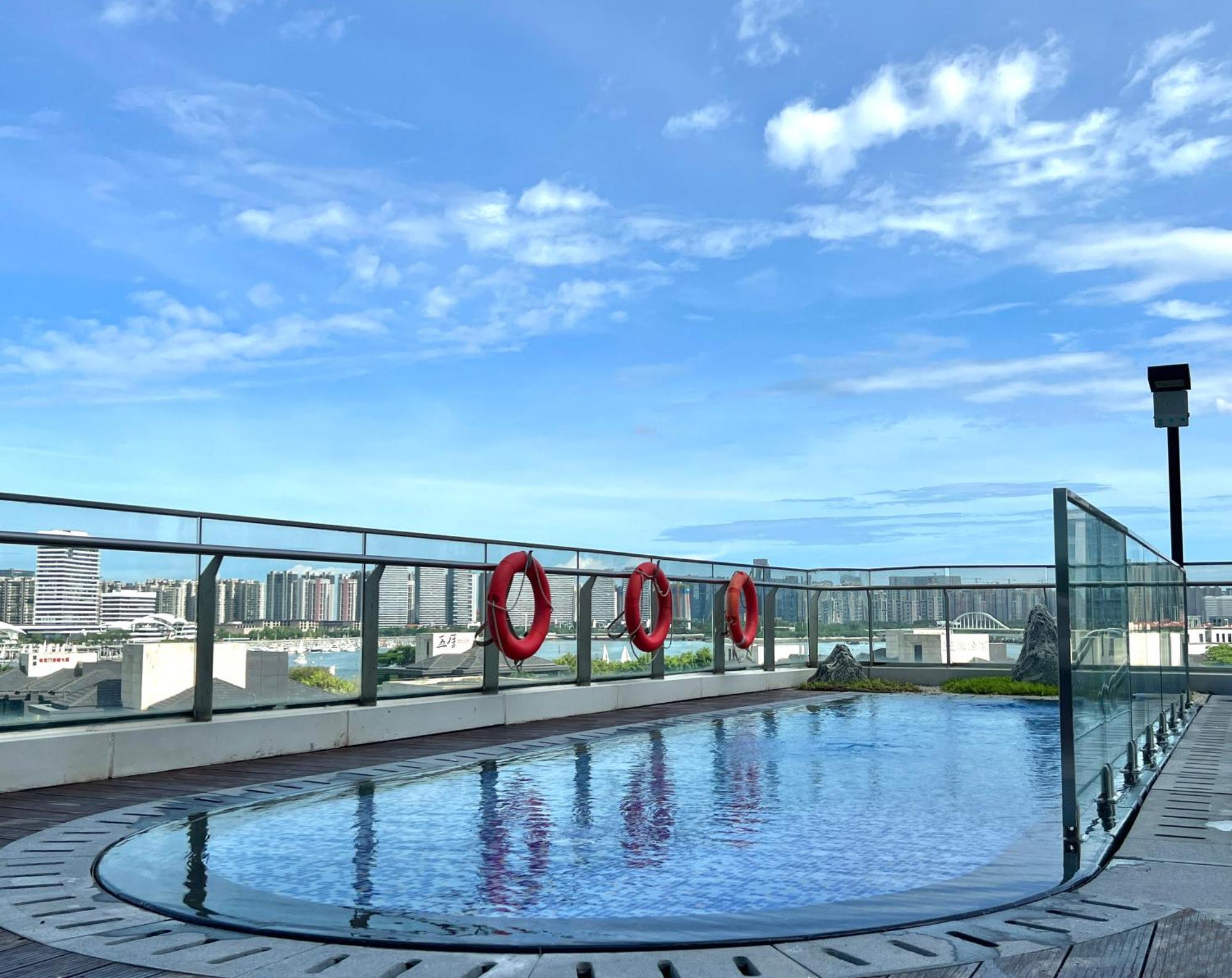 Hotel Wyndham Grand Plaza Royale Yuzhou Xiamen Wuyuan Bay Extérieur photo