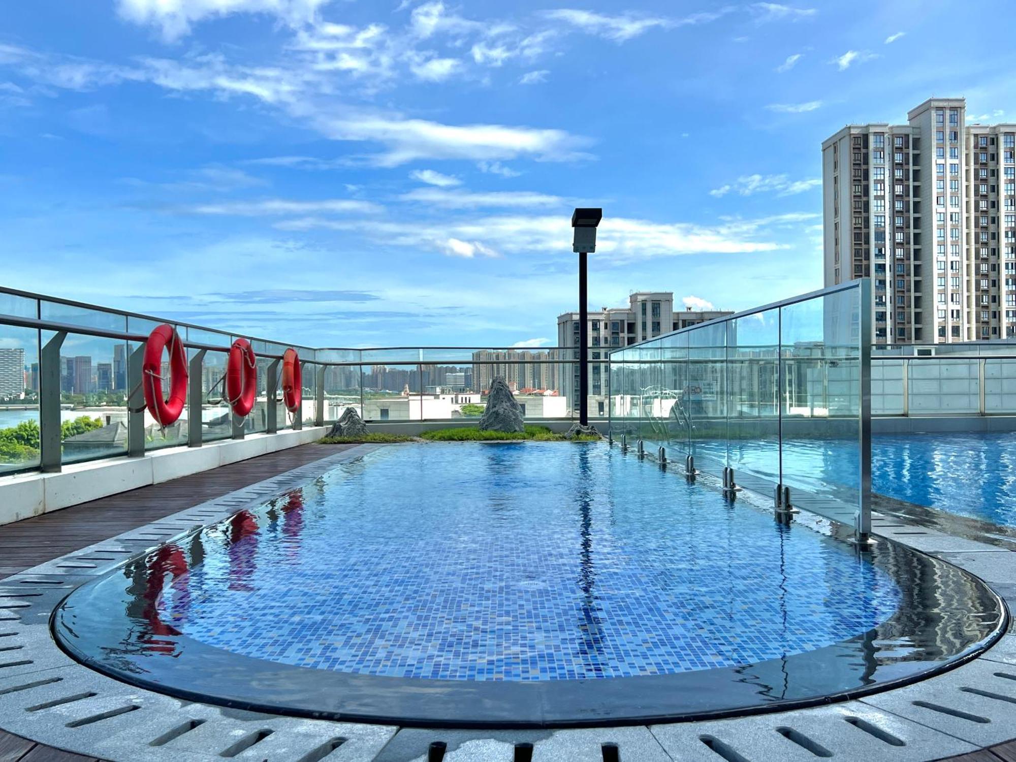 Hotel Wyndham Grand Plaza Royale Yuzhou Xiamen Wuyuan Bay Extérieur photo