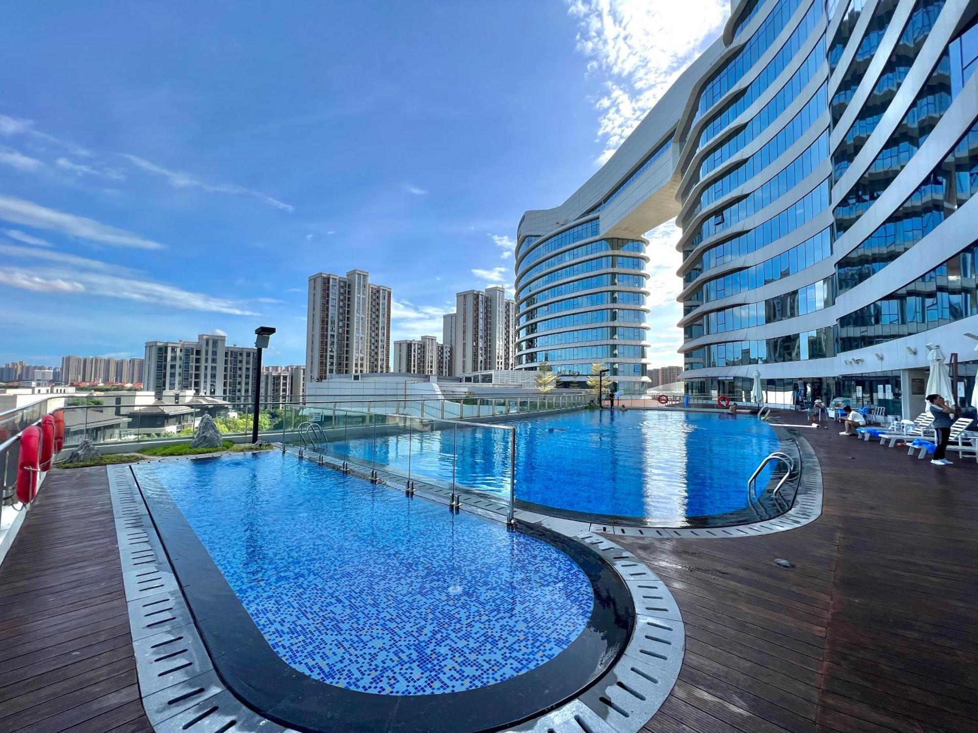 Hotel Wyndham Grand Plaza Royale Yuzhou Xiamen Wuyuan Bay Extérieur photo