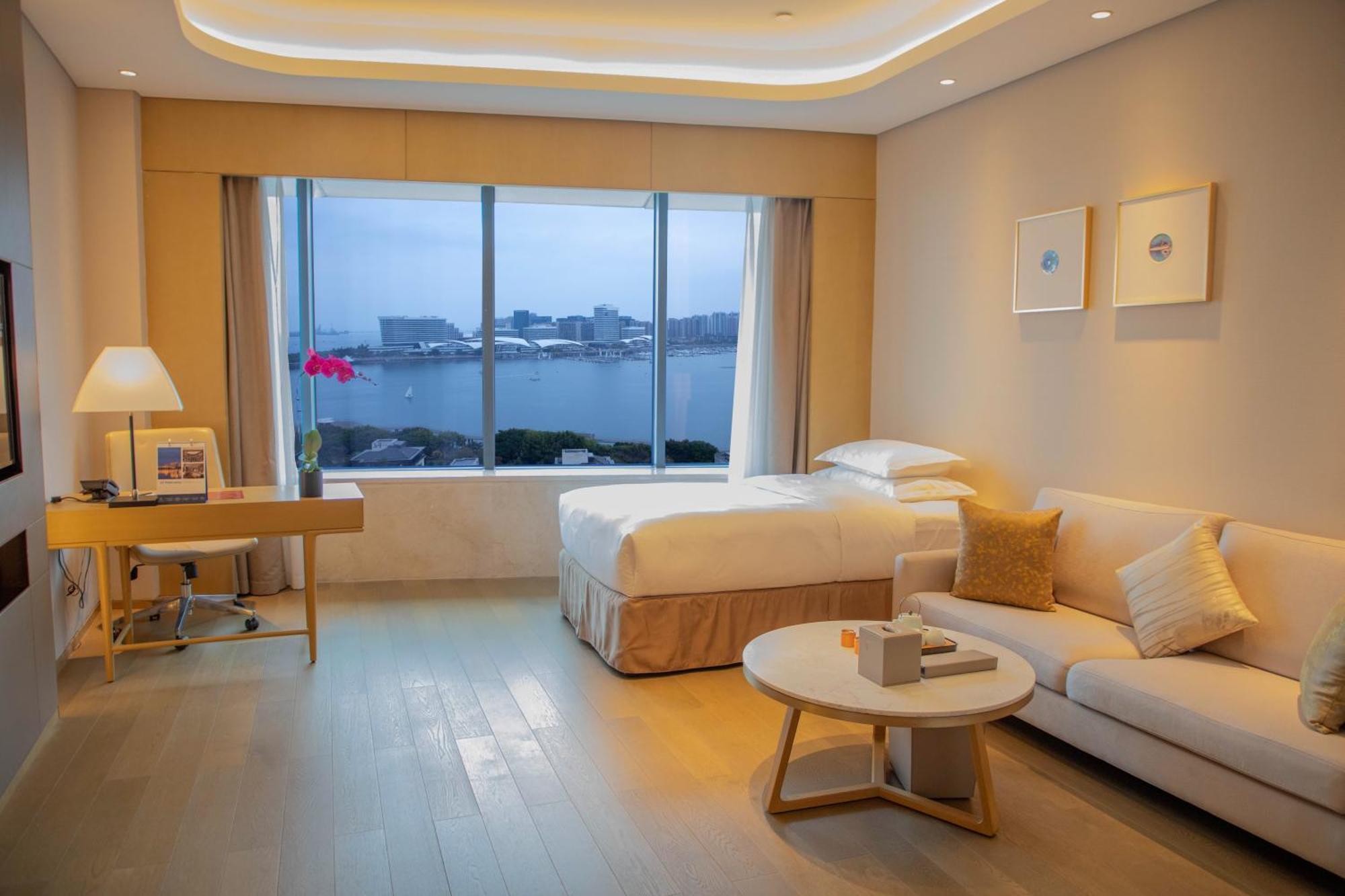 Hotel Wyndham Grand Plaza Royale Yuzhou Xiamen Wuyuan Bay Extérieur photo