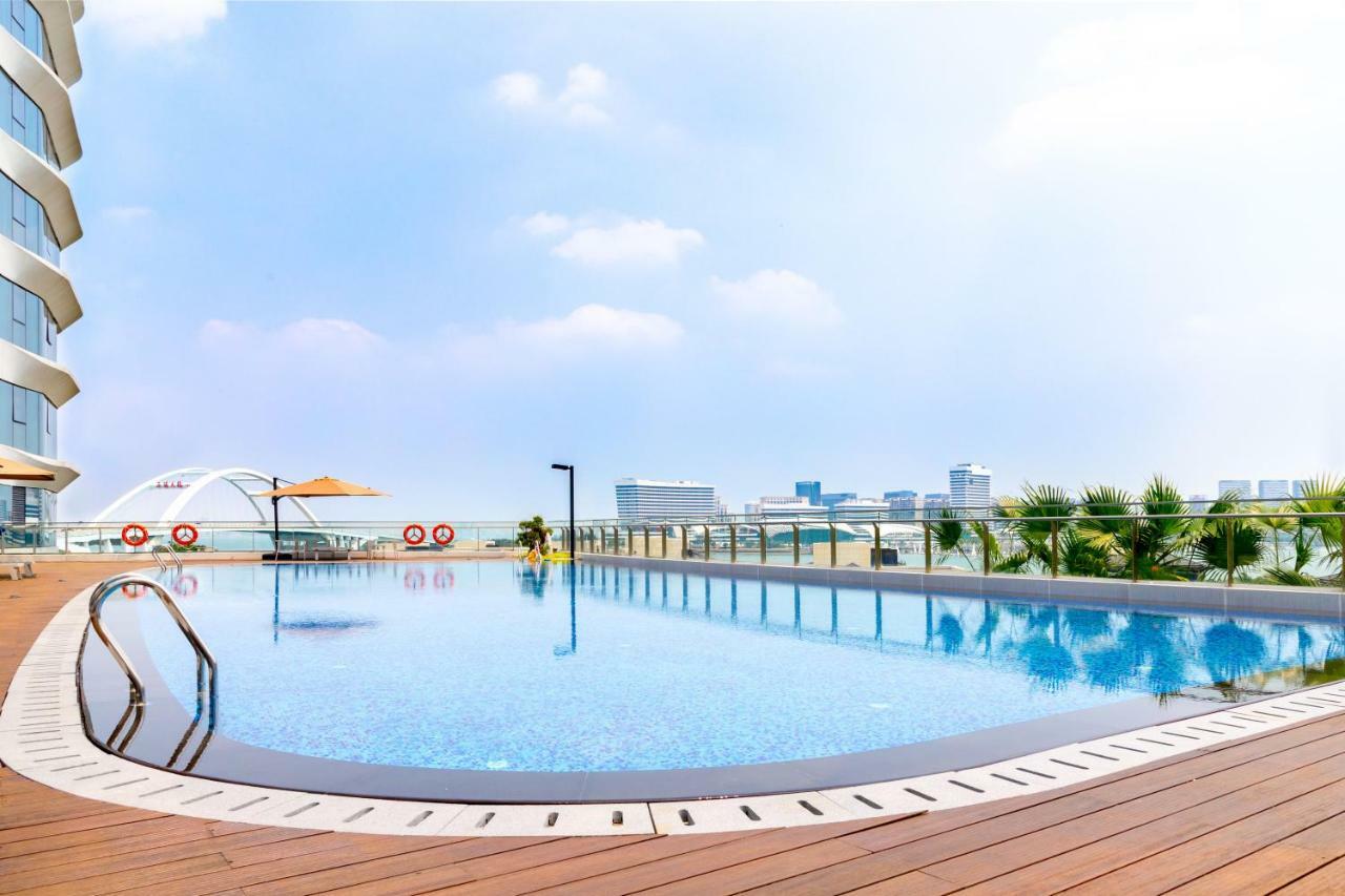 Hotel Wyndham Grand Plaza Royale Yuzhou Xiamen Wuyuan Bay Extérieur photo